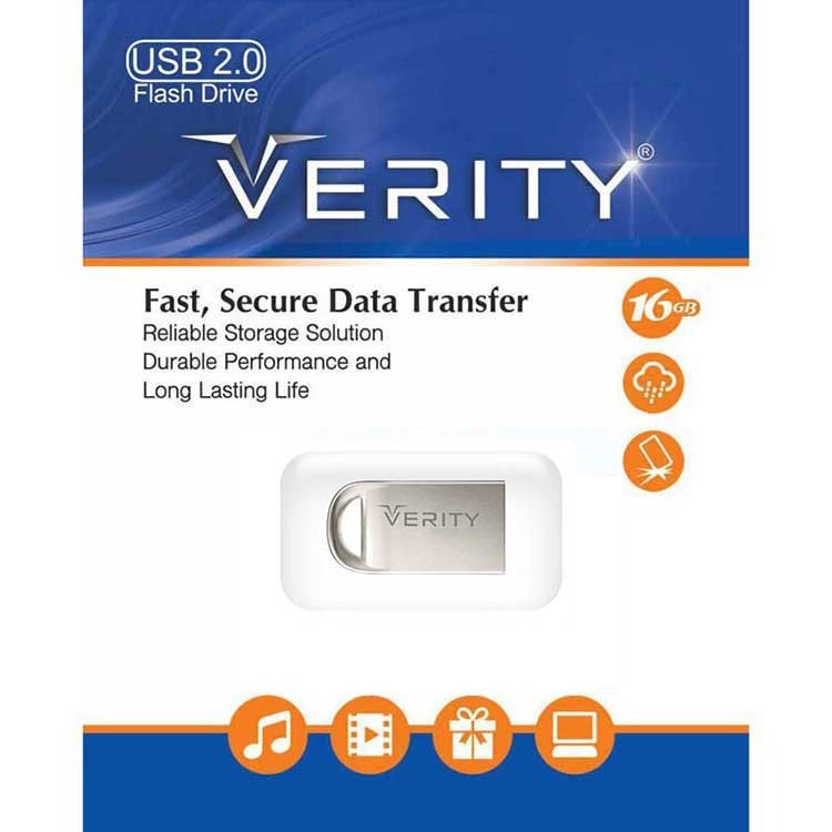 فلش مموری وریتی مدل V811 USB2.0 ظرفیت 16 گیگابایت