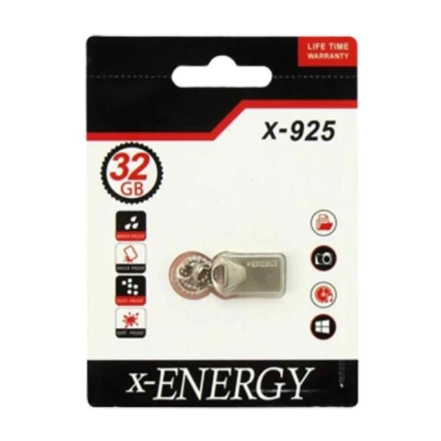 فلش مموری ایکس انرژی مدل X-925 USB2.0 ظرفیت 32 گیگابایت